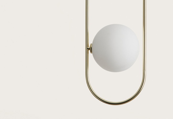 Подвесной светильник Abbacus 1L латунь от интернет-магазина IDODOM.RU