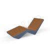Шезлонг Quaro Seat с деревом Wave Blue