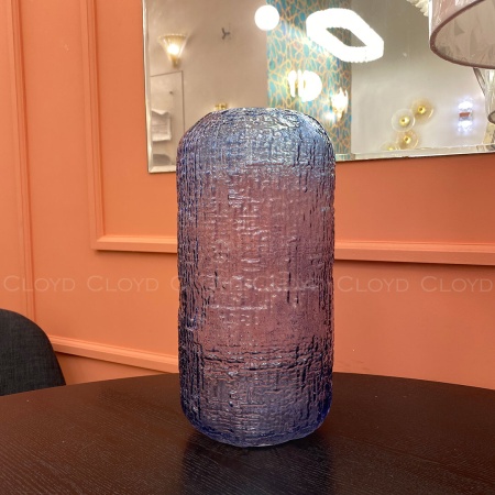 Ваза Cloyd KOWO Vase / выс. 34 см - синее стекло (арт.50021) от интернет-магазина IDODOM.RU