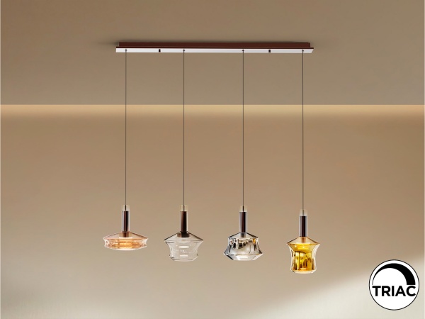 Люстра Scarlet 4L разноцветная от интернет-магазина IDODOM.RU