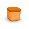 Пуф Grace оранжевого цвета, аксессуар оранжевого цвета