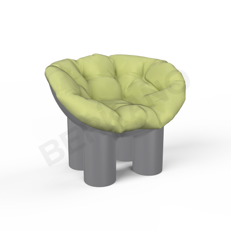 Кресло SLON Kids Graphite, Green