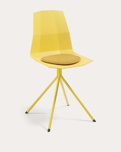 Подушка Stick круглая горчичная от интернет-магазина IDODOM.RU