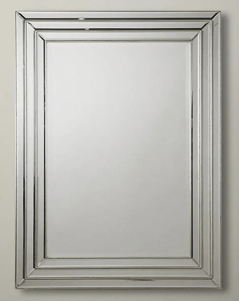 Зеркало в раме "Пасадена" Silver от интернет-магазина IDODOM.RU