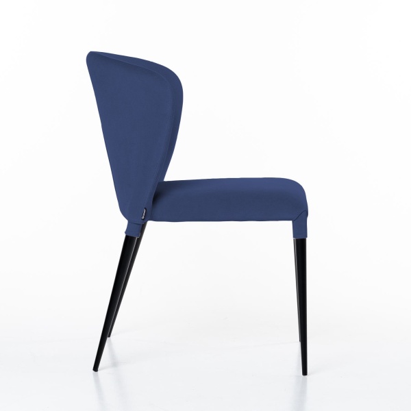 Стул Albert (Альберт), бархат синий 29 от интернет-магазина IDODOM.RU