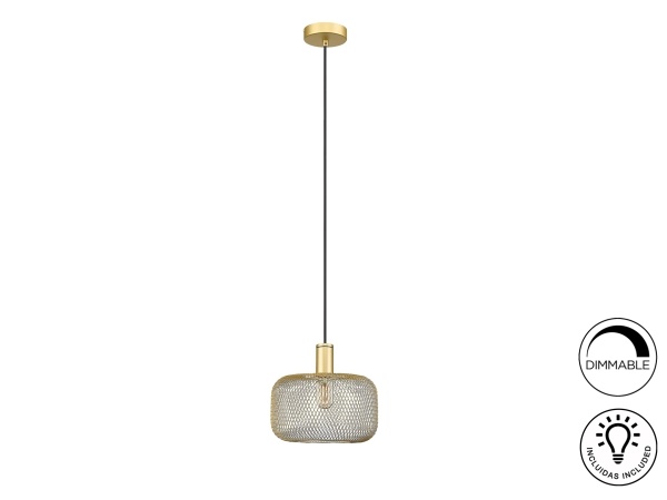 Подвесной светильник Osiris 1L золотой от интернет-магазина IDODOM.RU