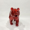 Медведь из углеродистой  стали. Финиш: Окрашивание по каталогу цветов Rall. Цвет: Красный. от интернет-магазина IDODOM.RU