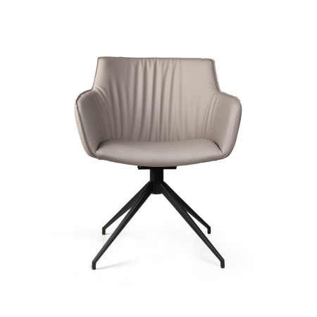 Полукресло Sofia, экокожа soft-touch, серый от интернет-магазина IDODOM.RU