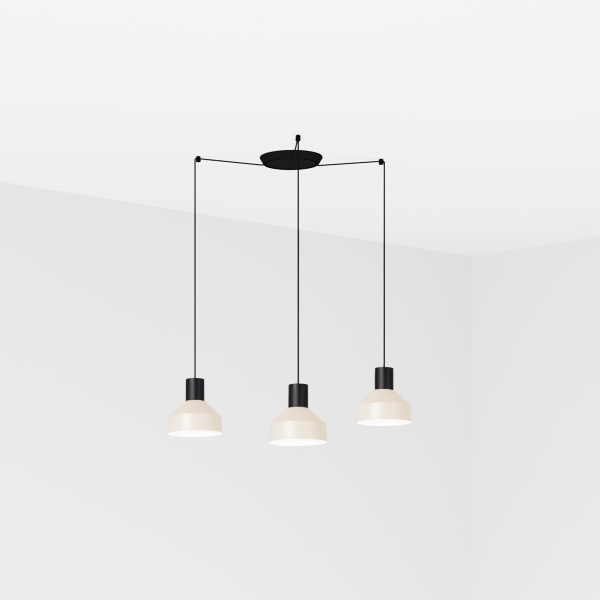 Подвесной светильник Kombo бежевый 3L от интернет-магазина IDODOM.RU