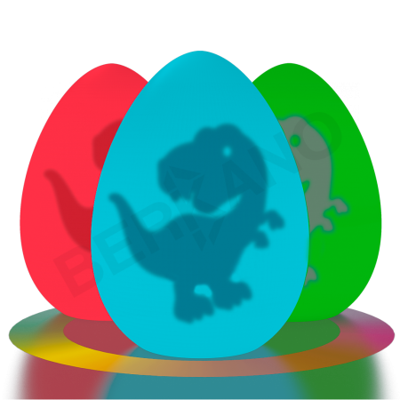 Светильник Dino D с RGB E27 Умный дом