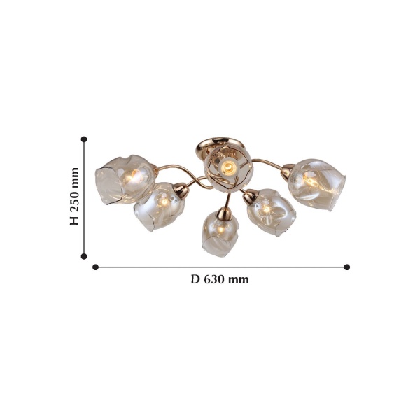 Люстра потолочная Bento от интернет-магазина IDODOM.RU