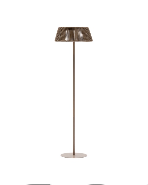 Уличный торшер Aldet на солнечной батарее с серым шнуром Ø46 см от интернет-магазина IDODOM.RU