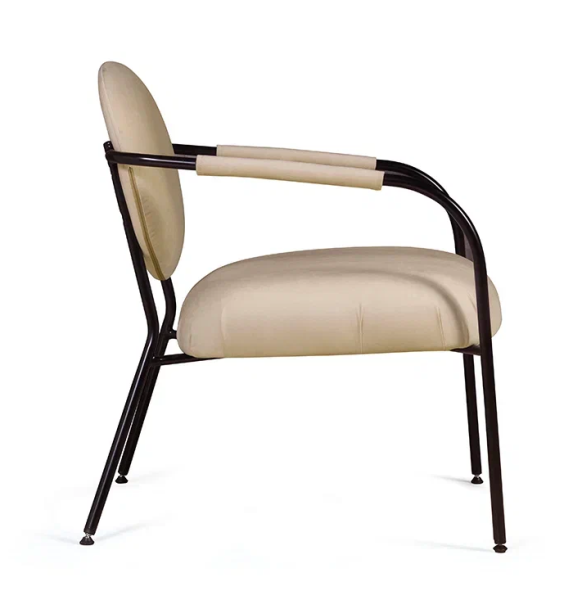 Лаунж кресло EGO, велюр бежевый от интернет-магазина IDODOM.RU