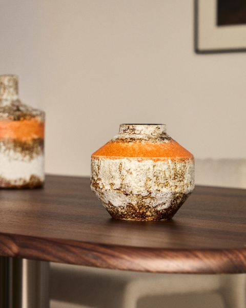 Ваза Estin разноцветная керамическая 16,5 см от интернет-магазина IDODOM.RU