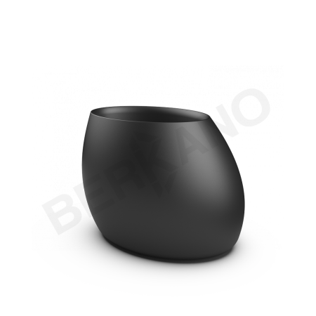 Кашпо Vase 80 Coal Black