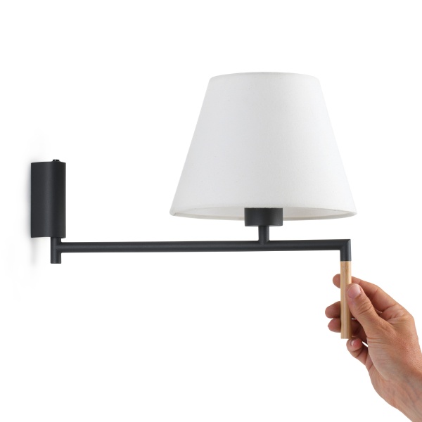 Бра Ron темно-серый / белый от интернет-магазина IDODOM.RU