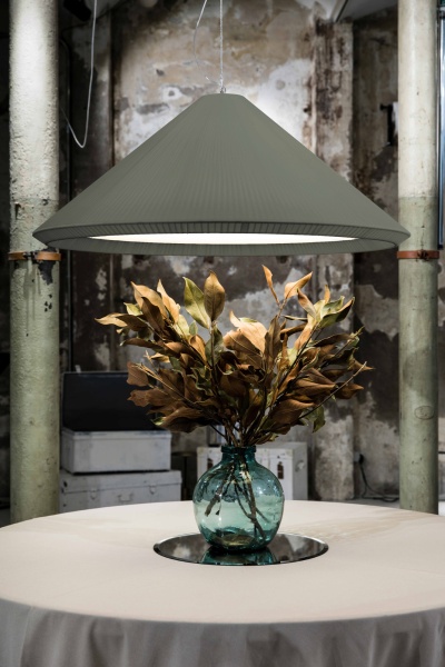 Подвесной светильник Saigon-In ø130 оливково-зеленый от интернет-магазина IDODOM.RU