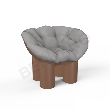 Кресло SLON Kids Brown, Gray