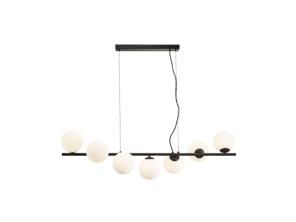 Подвесной светильник Inoa 7L черный-опал от интернет-магазина IDODOM.RU