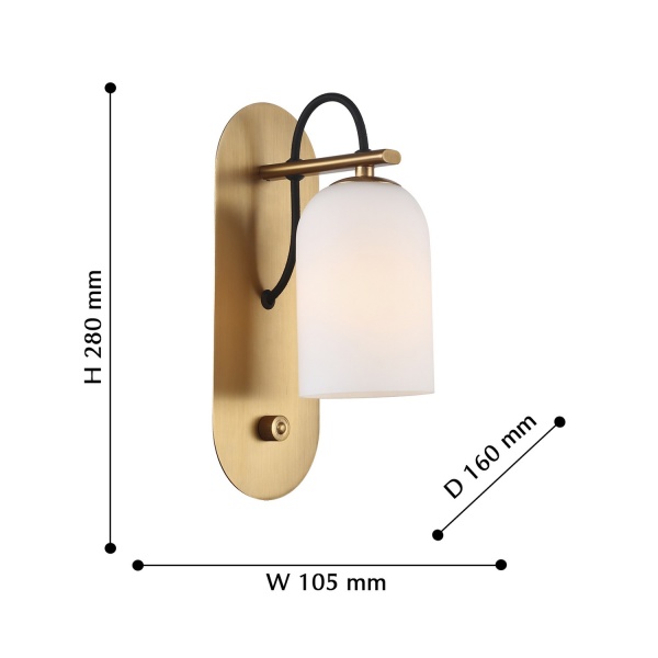 Настенный светильник Grover от интернет-магазина IDODOM.RU