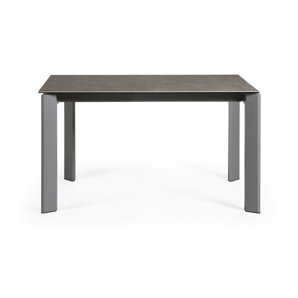 Стол Atta 140 (200) x90 графит керамика от интернет-магазина IDODOM.RU