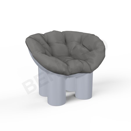 Кресло SLON Kids Concrete Gray, Graphite