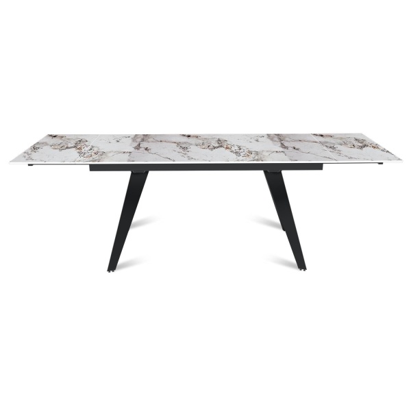 Стол раскладной Rhein (160+40+40), керамика глянцевая Top Pandora от интернет-магазина IDODOM.RU