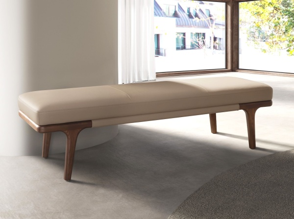 Банкетка 5179 из экокожи цвета норки от интернет-магазина IDODOM.RU