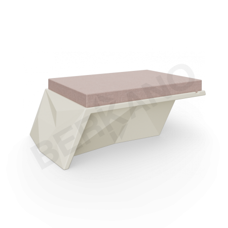 Угловой модуль Quaro с подушками Bone Brown, Cappuccino
