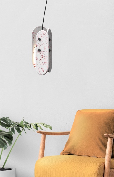 Люстра Terna Big Red marble от интернет-магазина IDODOM.RU