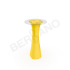 Стол барный со стеклом Grace Bar Round Yellow
