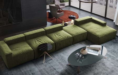 Пуф Фри ФП001 - Оксфорд искусственная замша