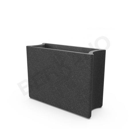 Кашпо Smoov Planter Line DB Black Granite