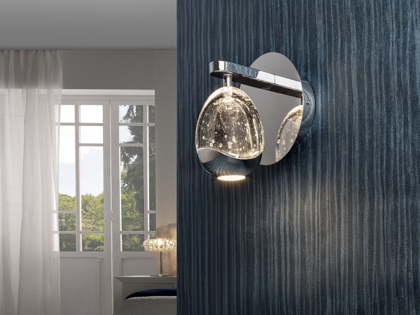 Настенный светильник Rocio 1L хром от интернет-магазина IDODOM.RU