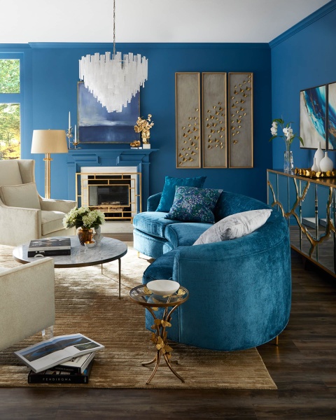 Серебряная люстра “Дидро” от интернет-магазина IDODOM.RU