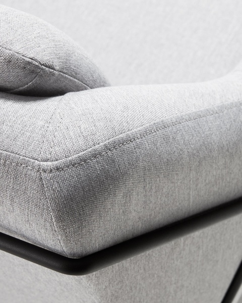 Диван Brida серый 128 см от интернет-магазина IDODOM.RU