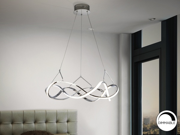 Подвесной светильник Molly 53Ø хром от интернет-магазина IDODOM.RU