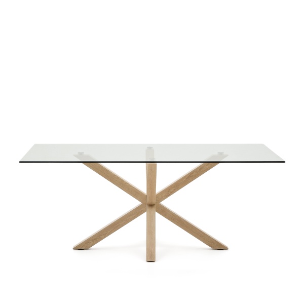 Стол Arya 200x100 металл стекло от интернет-магазина IDODOM.RU