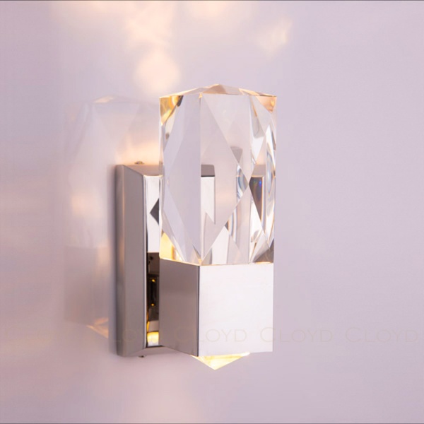 Бра Cloyd CRYO W1 / выс. 22 см - хром (арт.20174) от интернет-магазина IDODOM.RU