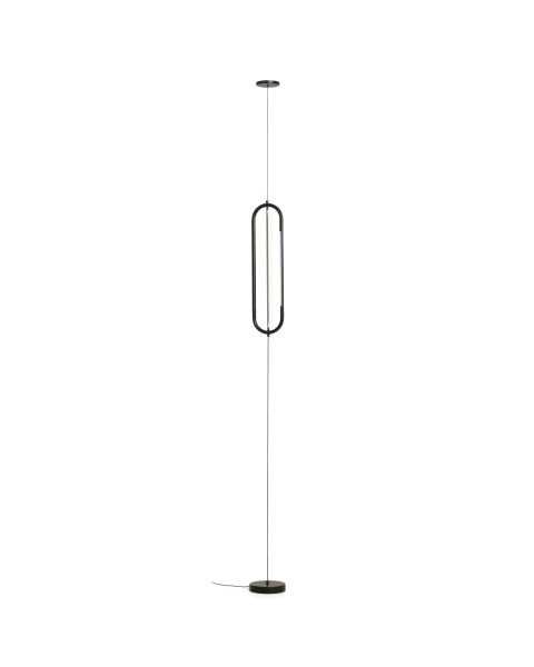 Потолочный светильник Bow из черного алюминия, Ø 16 см от интернет-магазина IDODOM.RU