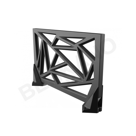 Зонирование Icelandic Fence Coal Black