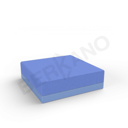Пуф Quarter modular с подушками Wave Blue, Navy