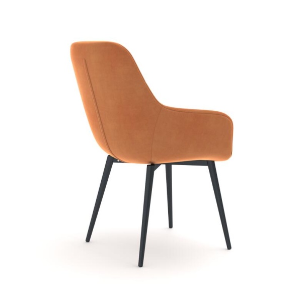 Стул Jordan поворотный 360 градусов, велюр Frost fox от интернет-магазина IDODOM.RU