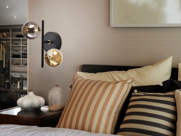 Бра Dark 2L черно-латунный от интернет-магазина IDODOM.RU