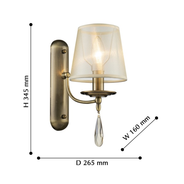 Настенный светильник Imber от интернет-магазина IDODOM.RU