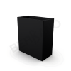 Кашпо Cubric 90*80 DB черного цвета