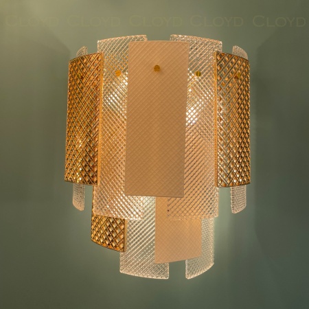 Бра Cloyd PIANOLA W4 / выс. 35 см - золото (арт.20226) от интернет-магазина IDODOM.RU