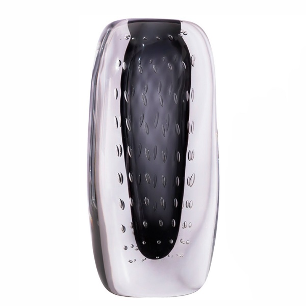 Ваза Cloyd ZANNY Vase / выс. 26 см - сер. стекло (арт.50049) от интернет-магазина IDODOM.RU