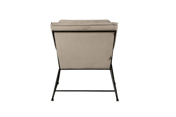 Кресло Alex, бархат пепельно-бежевый 25 от интернет-магазина IDODOM.RU