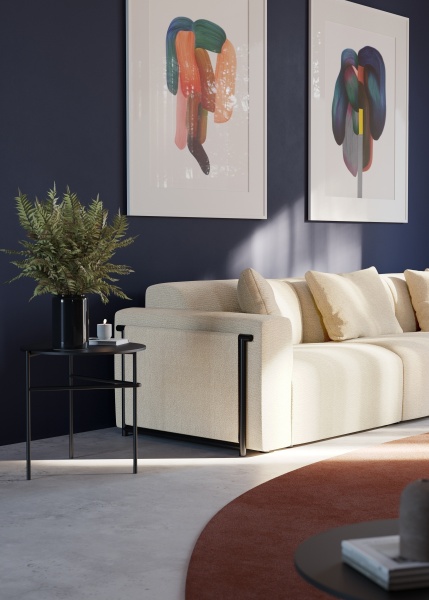 Диван 3-х местный Savoye с мягкими подлокотниками от интернет-магазина IDODOM.RU